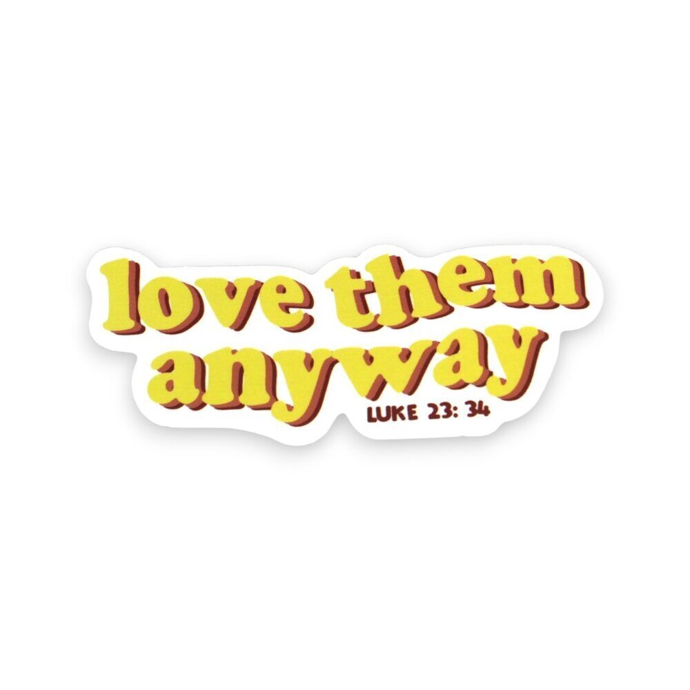 Sticker Bundles 12x$6 Religious Christian Bible Verse Luke 23:34